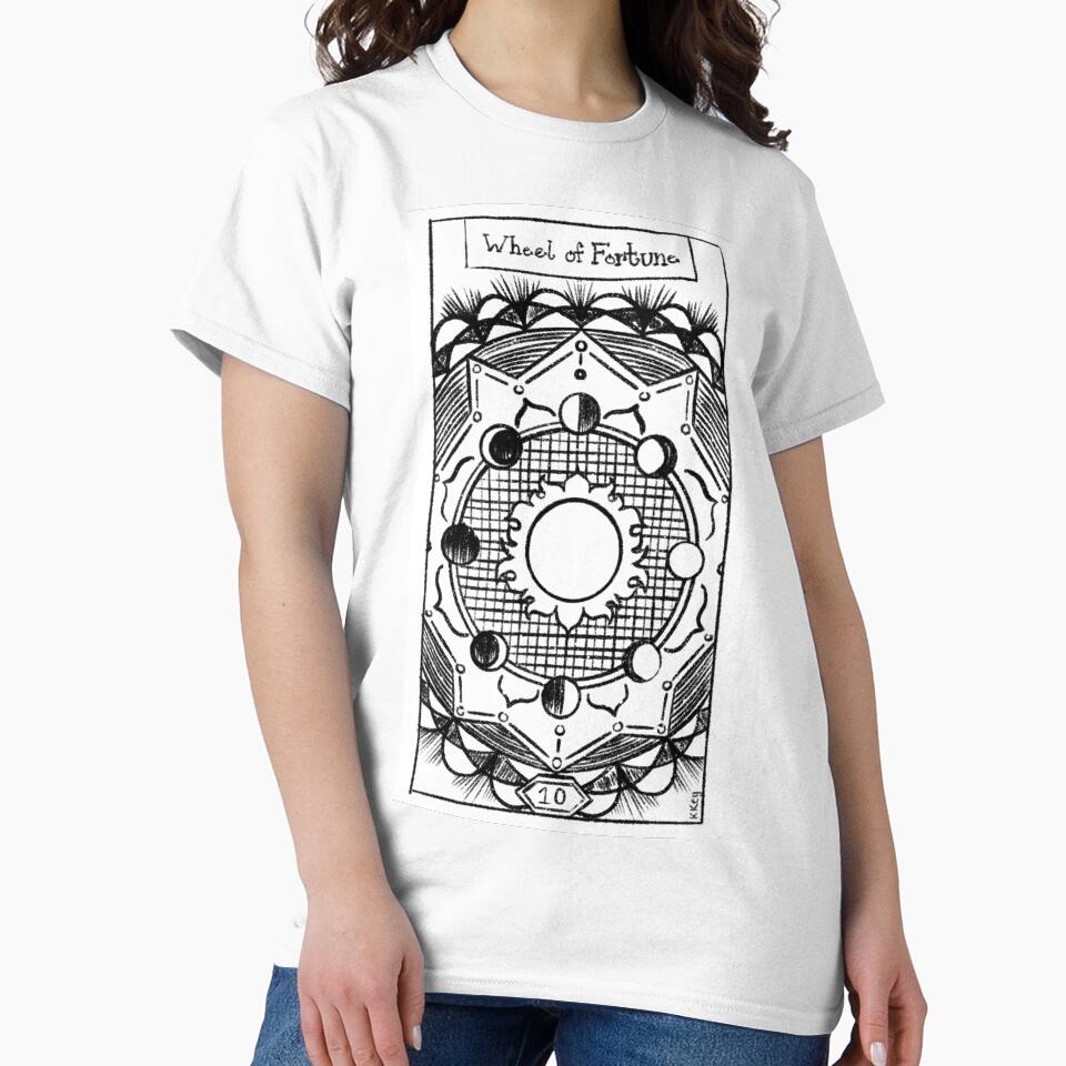The Wheel of Fortune - Dead Tarot by KKeyArt T-Shirts, Hoodie, Sweatshirt | BlankRebels.com (Image 2)
