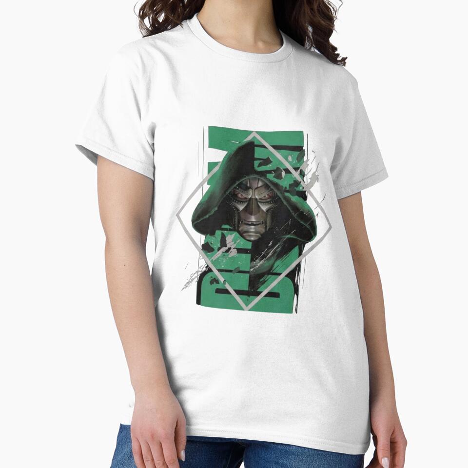 Emerald Doom – Hooded Villain Mask Abstract Art by Desinghouse2317 T-Shirts, Hoodie, Sweatshirt | BlankRebels.com (Image 2)