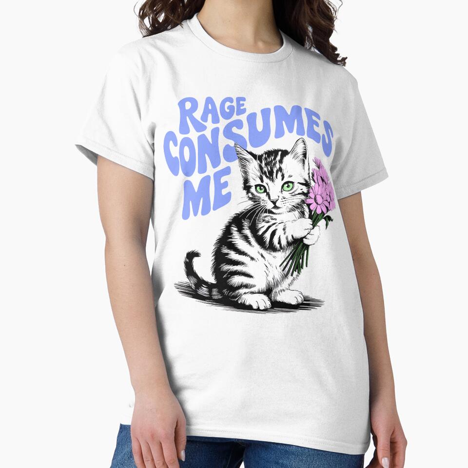 Rage Consumes Me by Angry Swan Designs T-Shirts, Hoodie, Sweatshirt | BlankRebels.com (Image 2)