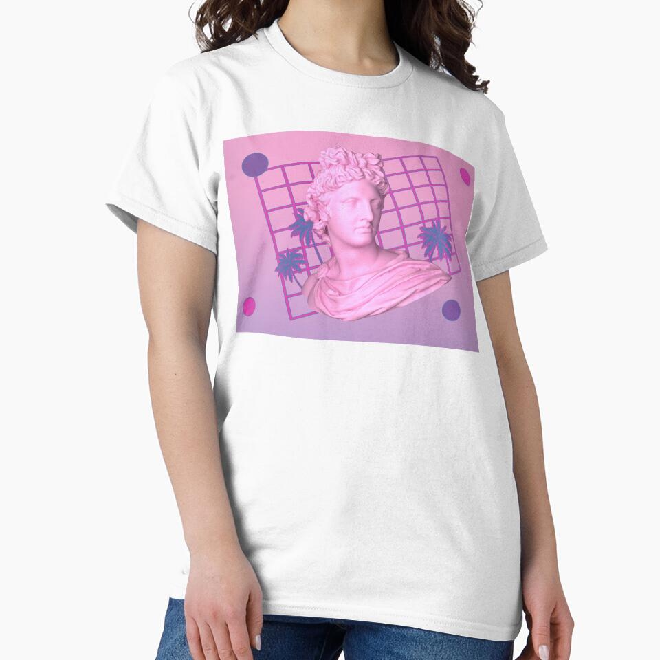 3D Aesthetics with Shapes Vaporwave Style (2) by Peekonet T-Shirts, Hoodie, Sweatshirt | BlankRebels.com (Image 2)