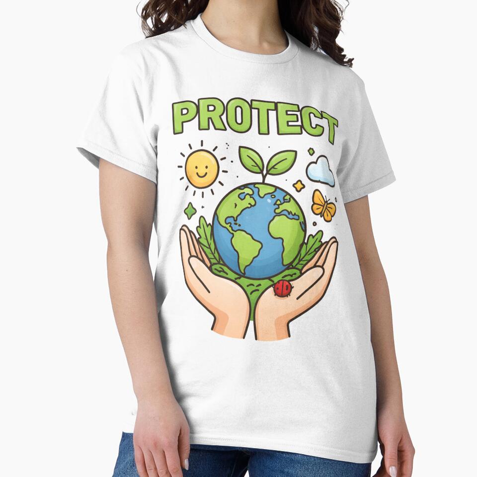 PROTECT – Save the Planet by Saturnspx T-Shirts, Hoodie, Sweatshirt | BlankRebels.com (Image 2)