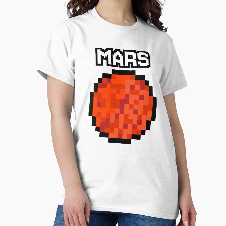 Pixel Art Mars by E-engineering