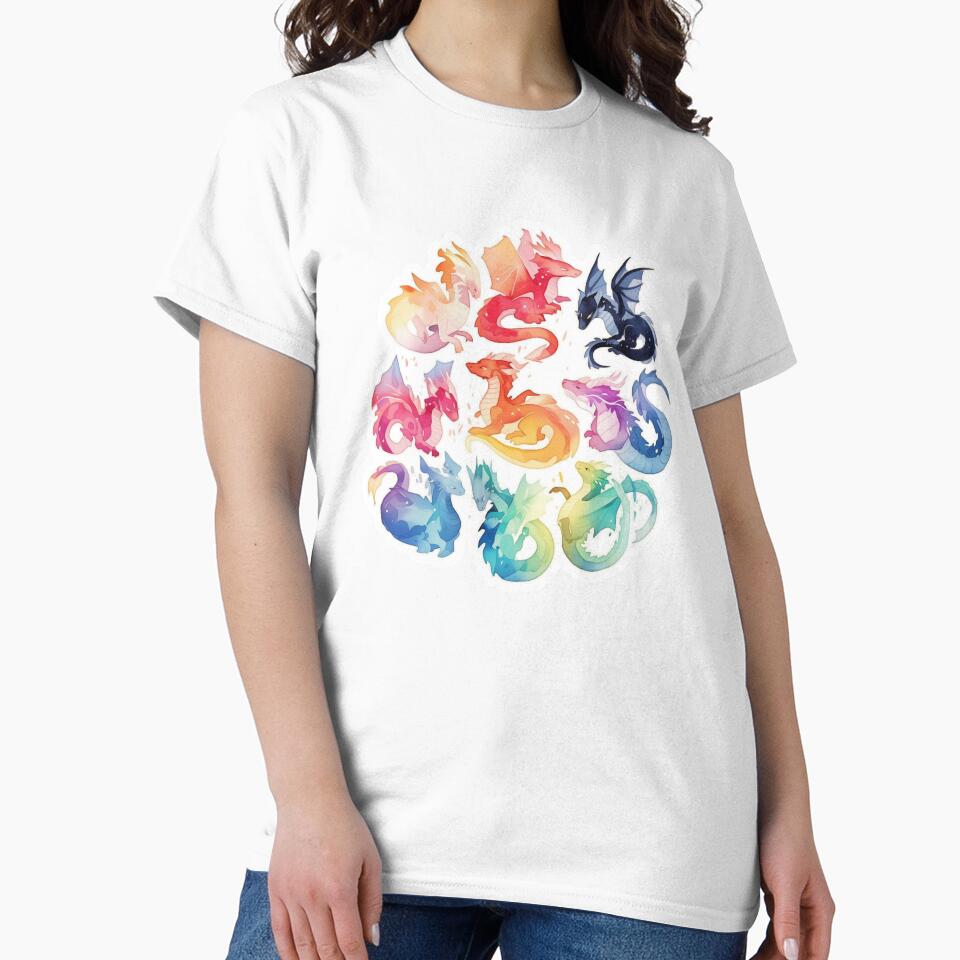 Rainbow dragons by MendaciousMina