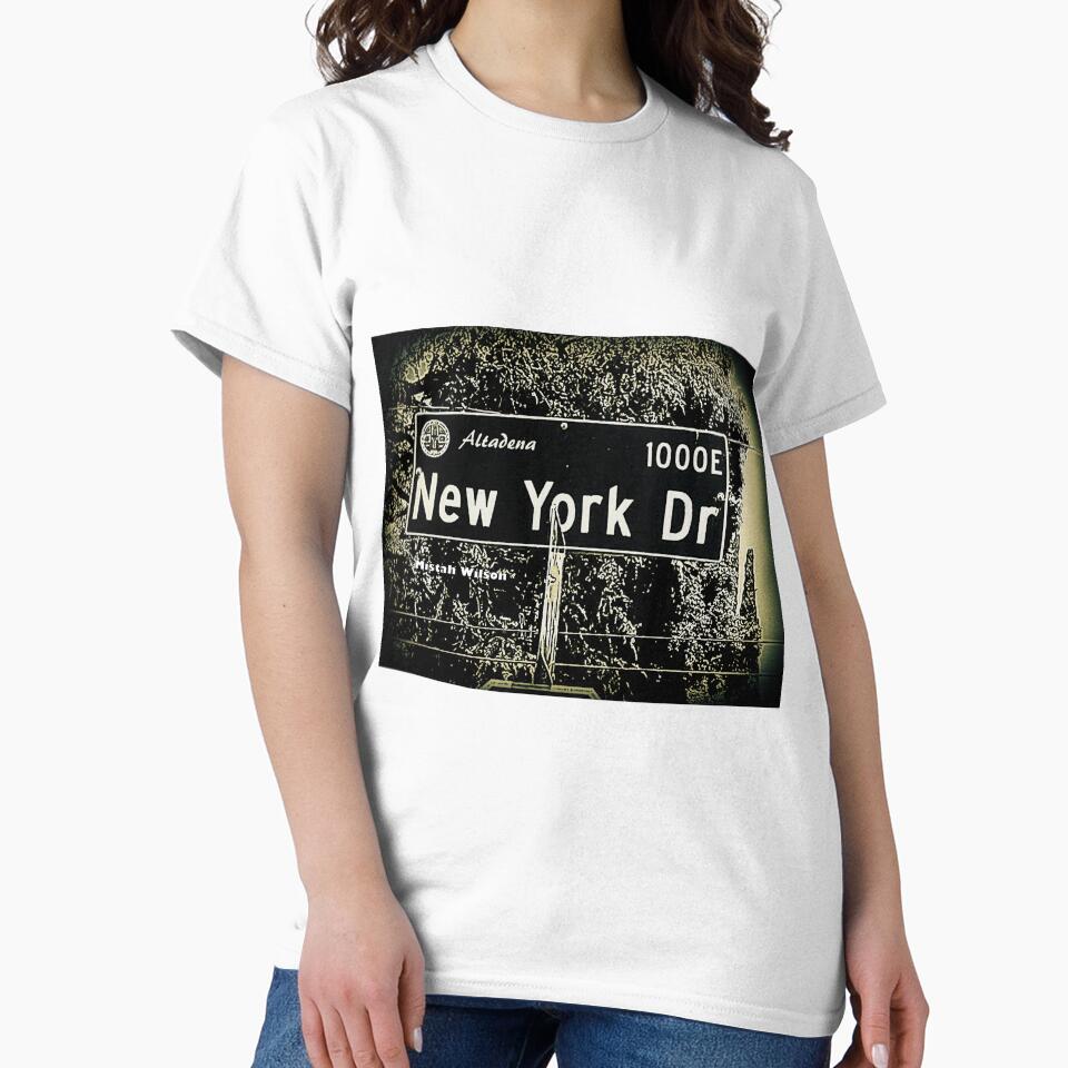 New York Drive, Altadena, CA by Mistah Wilson by The Street Sign Store