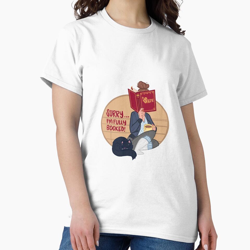 Sorry...I'm Fully Booked! by KittoConcepts T-Shirts, Hoodie, Sweatshirt | BlankRebels.com (Image 2)