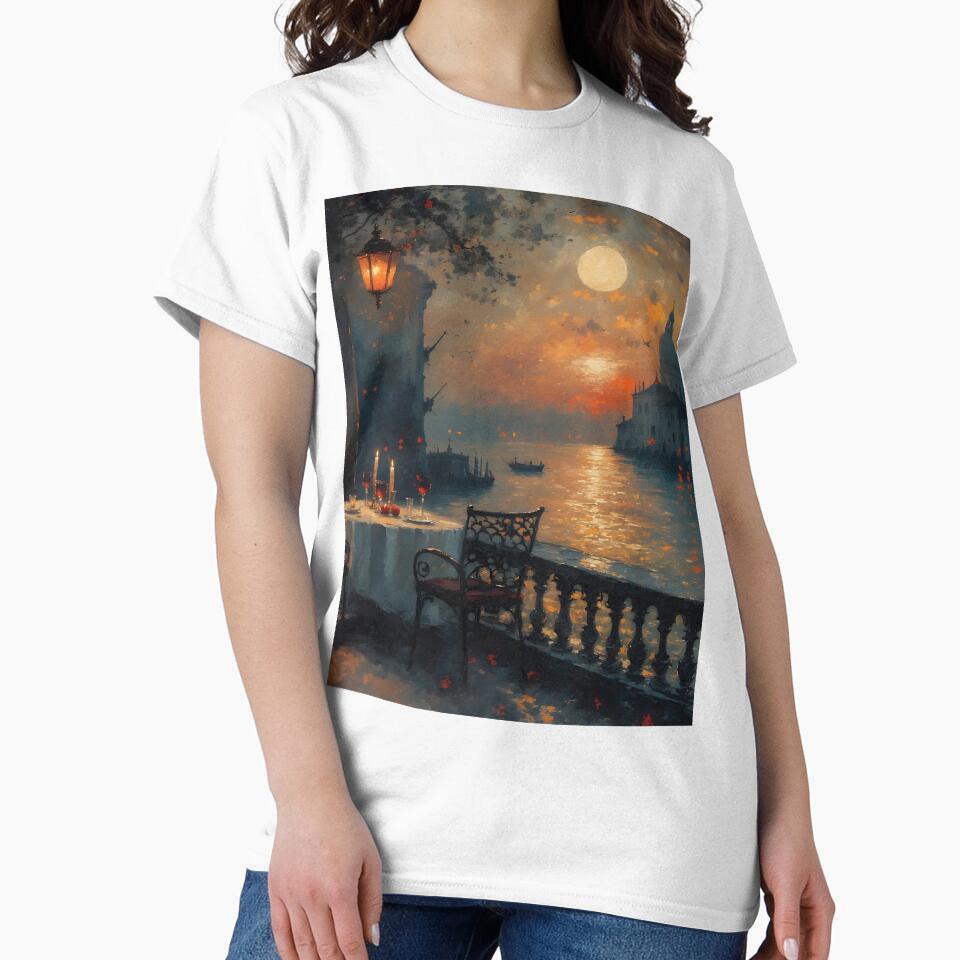 Dinner Romance in Venice by darkgothicart T-Shirts, Hoodie, Sweatshirt | BlankRebels.com (Image 2)