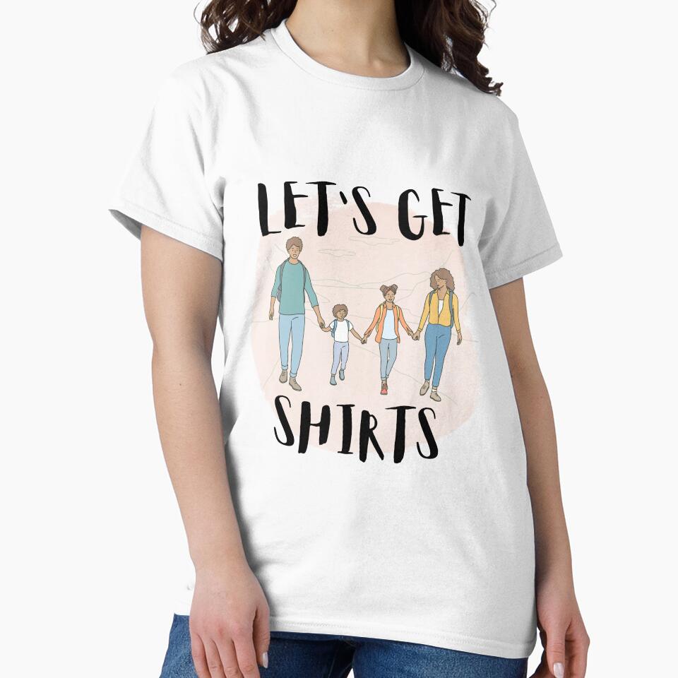 let's get matching family vacation shirt said no man ever by Onewalkdesign Hoodie, Sweatshirt | BlankRebels.com (Image 2)