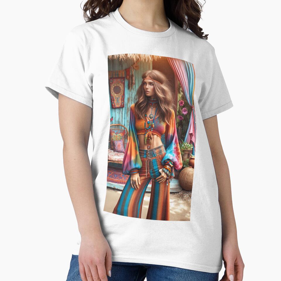 Boho Chic: Colorful Modern T-Shirts, Hoodie, Sweatshirt