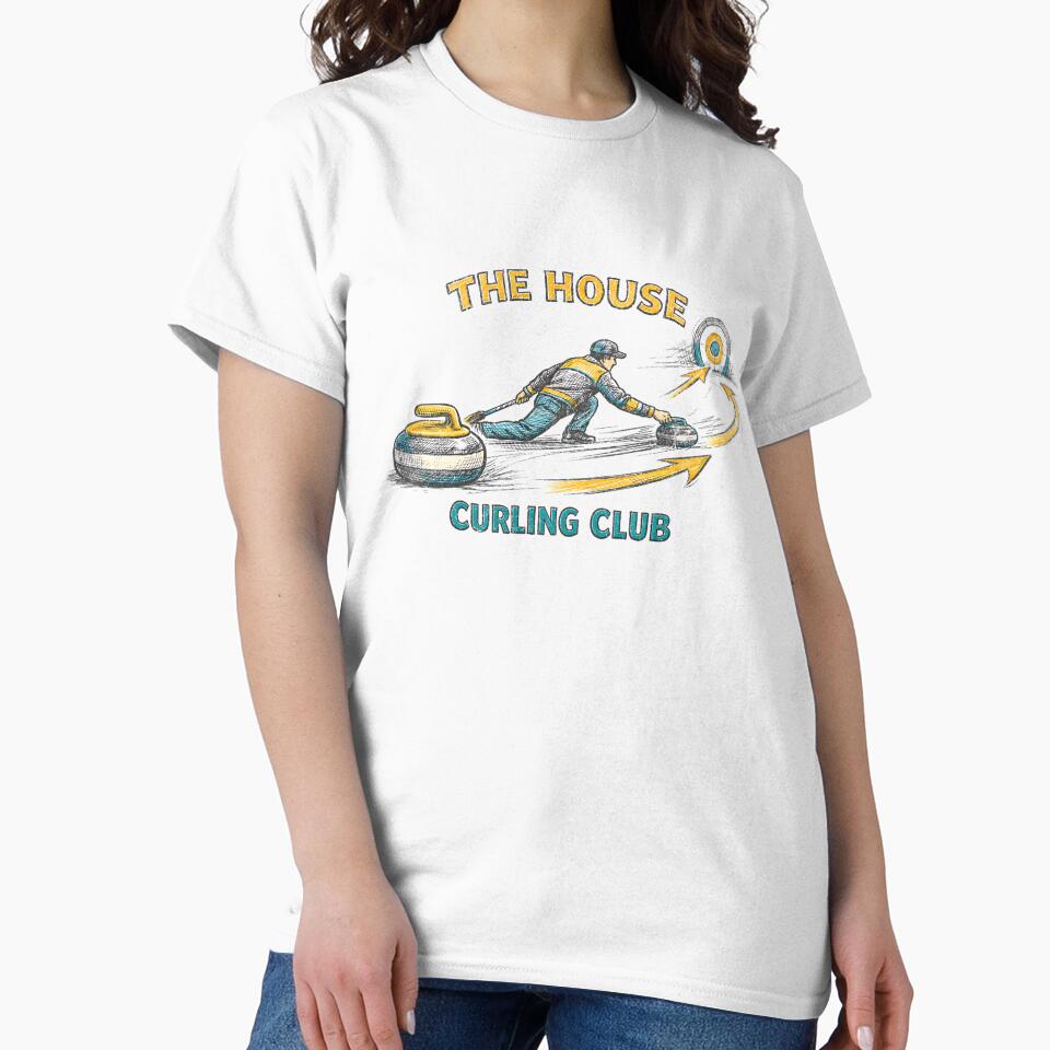 Vintage Curling Club 2026 - The House Retro Winter Sports by Tee Nook Hoodie, Sweatshirt | BlankRebels.com (Image 2)