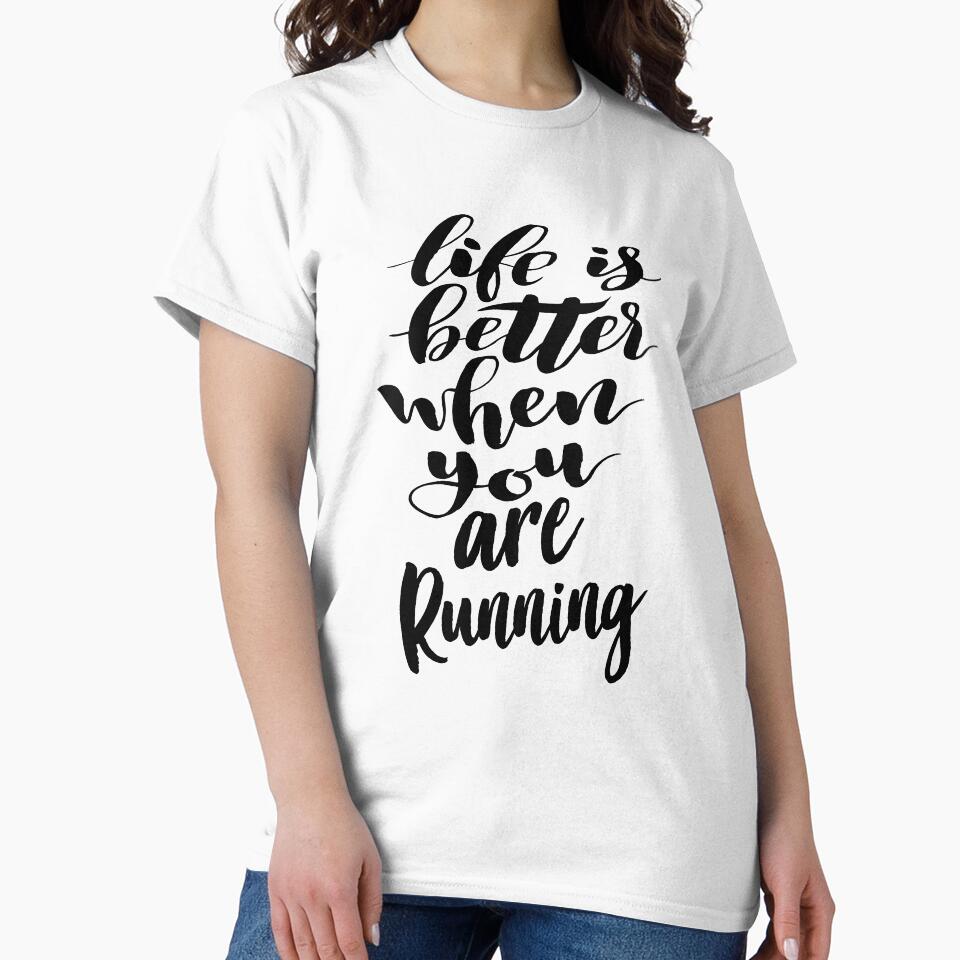 Life Is Better When You Are Running I Love to Run! by ProjectX23 T-Shirts, Hoodie, Sweatshirt | BlankRebels.com (Image 2)