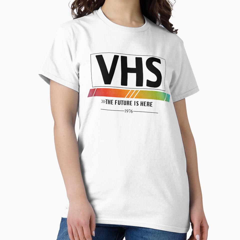 VHS - The Future Is Here by Garage-12 T-Shirts, Hoodie, Sweatshirt | BlankRebels.com (Image 2)