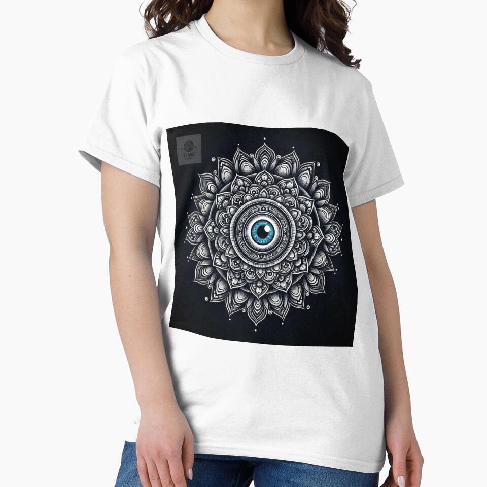 Evil Eye Mandala by Te-Ane T-Shirts, Hoodie, Sweatshirt | BlankRebels.com (Image 2)