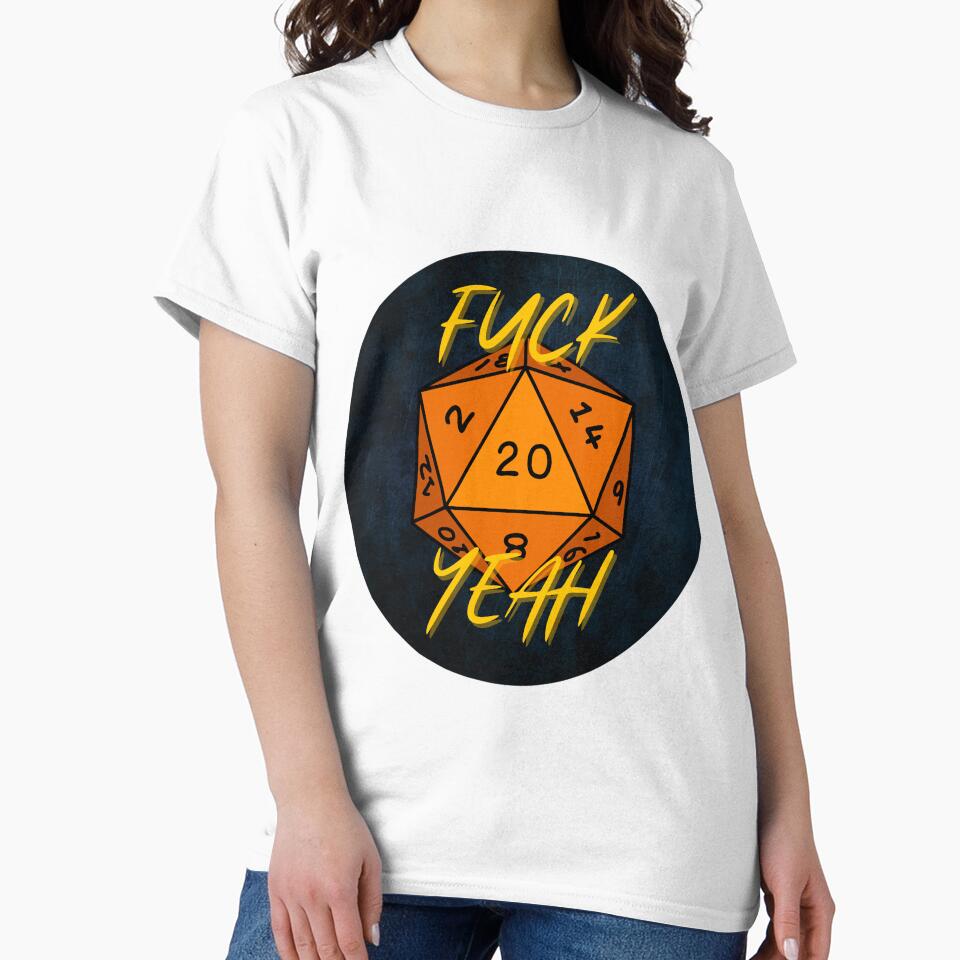 Fuck Yeah! by TheGuildDnDClub T-Shirts, Hoodie, Sweatshirt | BlankRebels.com (Image 2)