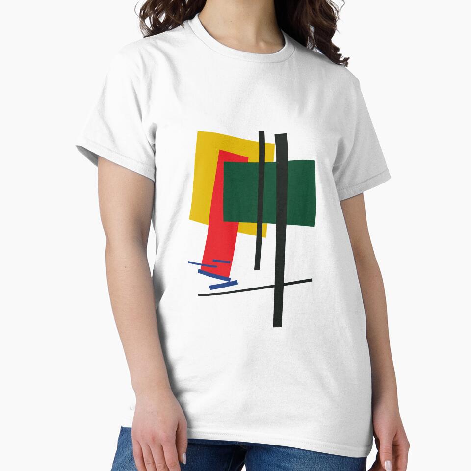 Geometric Abstract Malevic #6 by ShaMiLaB T-Shirts, Hoodie, Sweatshirt | BlankRebels.com (Image 2)