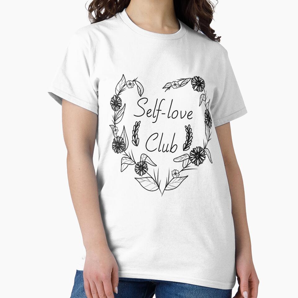 Self-Love Club by KindOfAwesome T-Shirts, Hoodie, Sweatshirt | BlankRebels.com (Image 2)