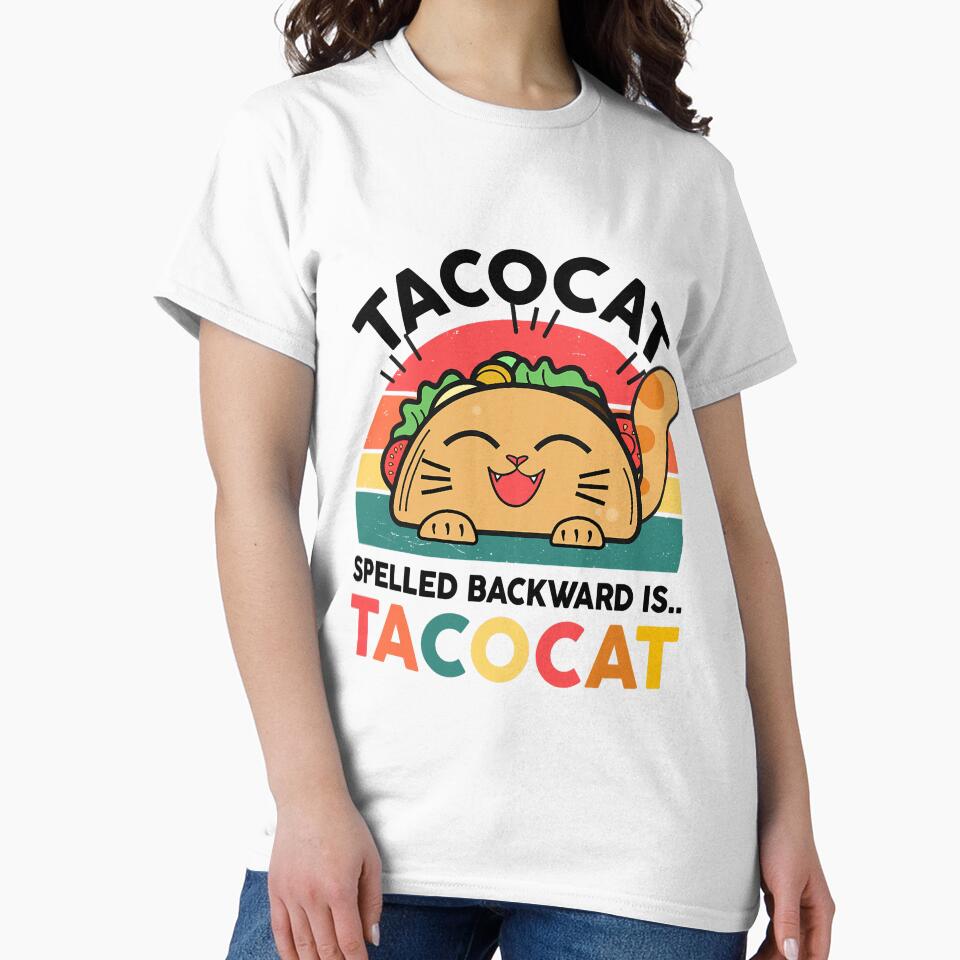 Taco Cat Shirt Taco Tuesday Mexican Kids Boy Girl Funny by herlindasuen Hoodie, Sweatshirt | BlankRebels.com (Image 2)