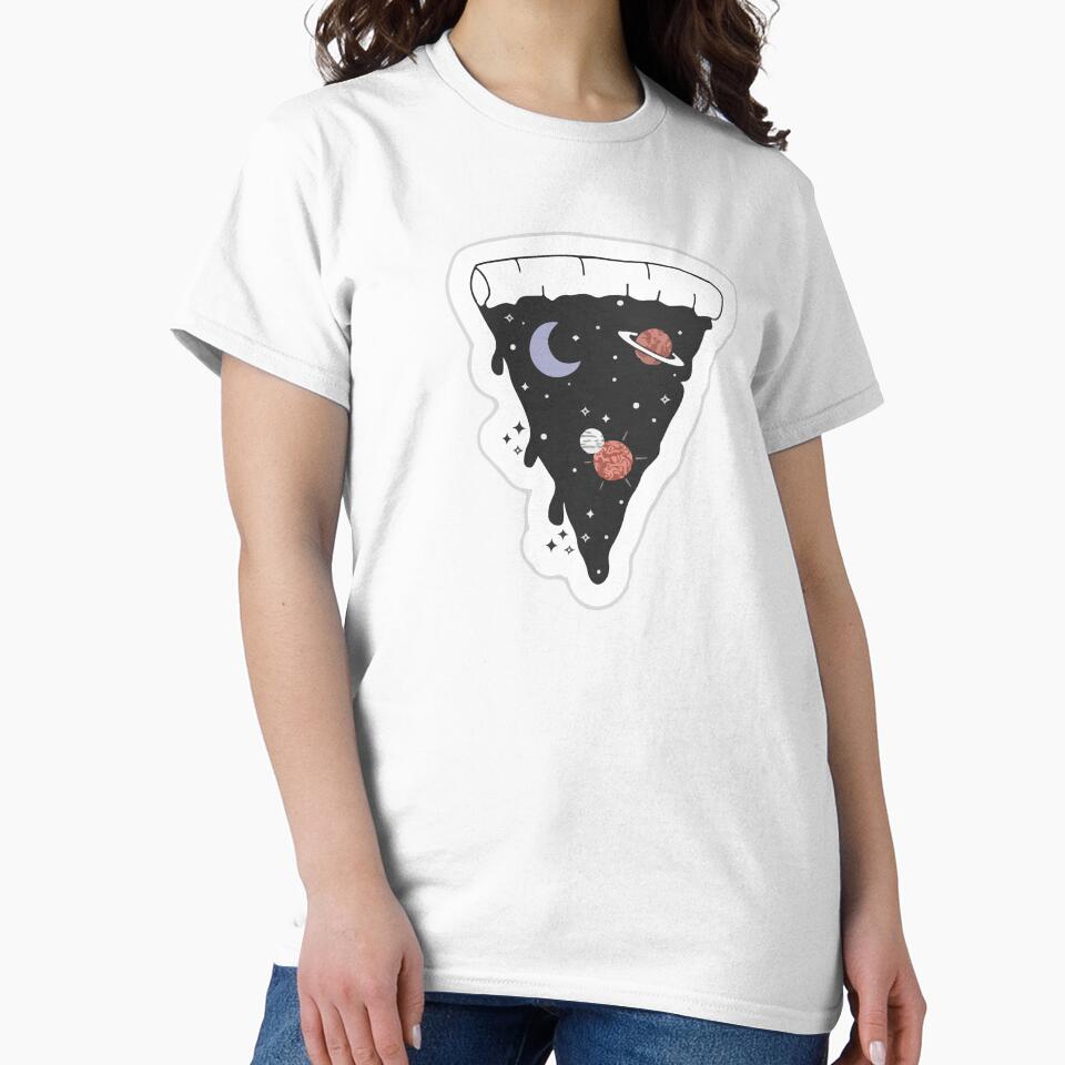 Space Pizza Is my Thing ! Illustration by CartheArtwork T-Shirts, Hoodie, Sweatshirt | BlankRebels.com (Image 2)