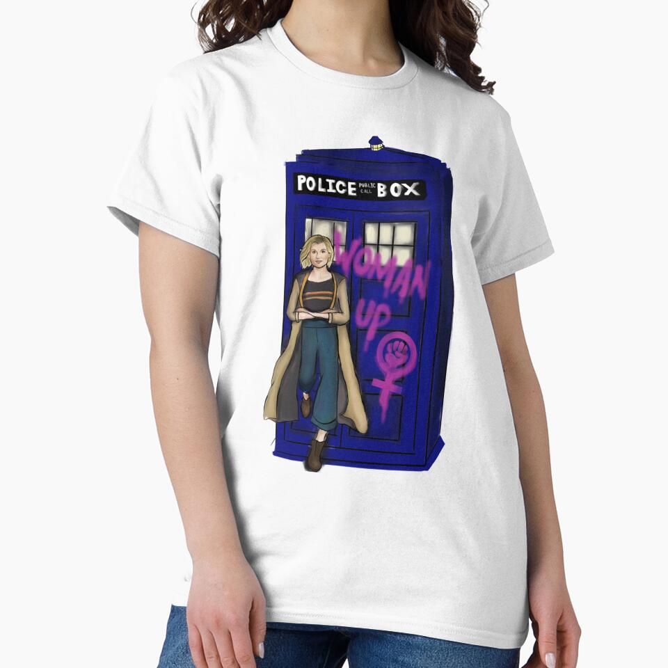 Woman up, Doctor! by FringeGeeks T-Shirts, Hoodie, Sweatshirt | BlankRebels.com (Image 2)