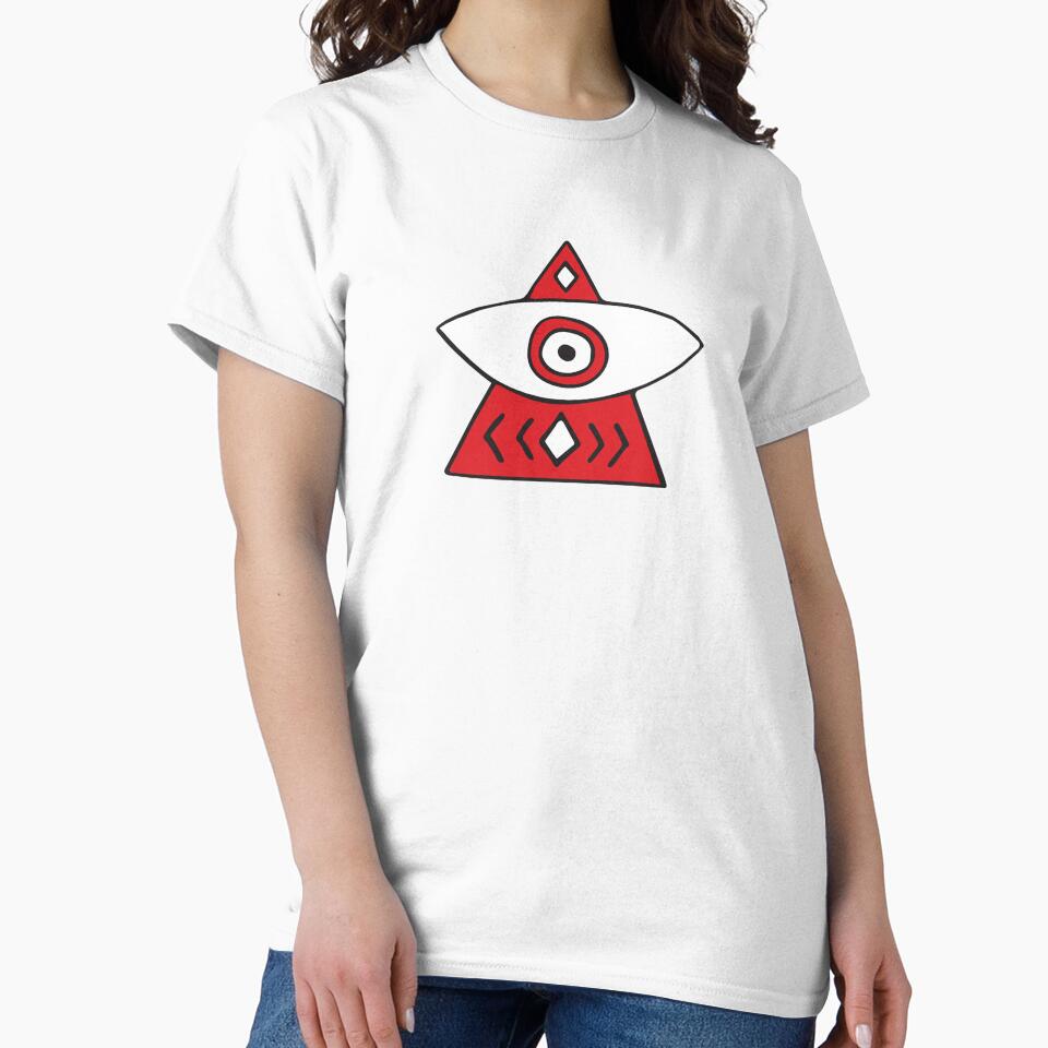 Red Evil Eye "Courage" by Mystikaa T-Shirts, Hoodie, Sweatshirt | BlankRebels.com (Image 2)