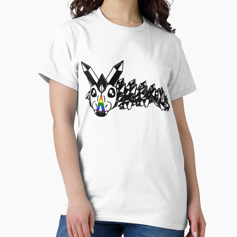 Ally Pride Crystal Fidget Dragon by SentABear T-Shirts, Hoodie, Sweatshirt | BlankRebels.com (Image 2)