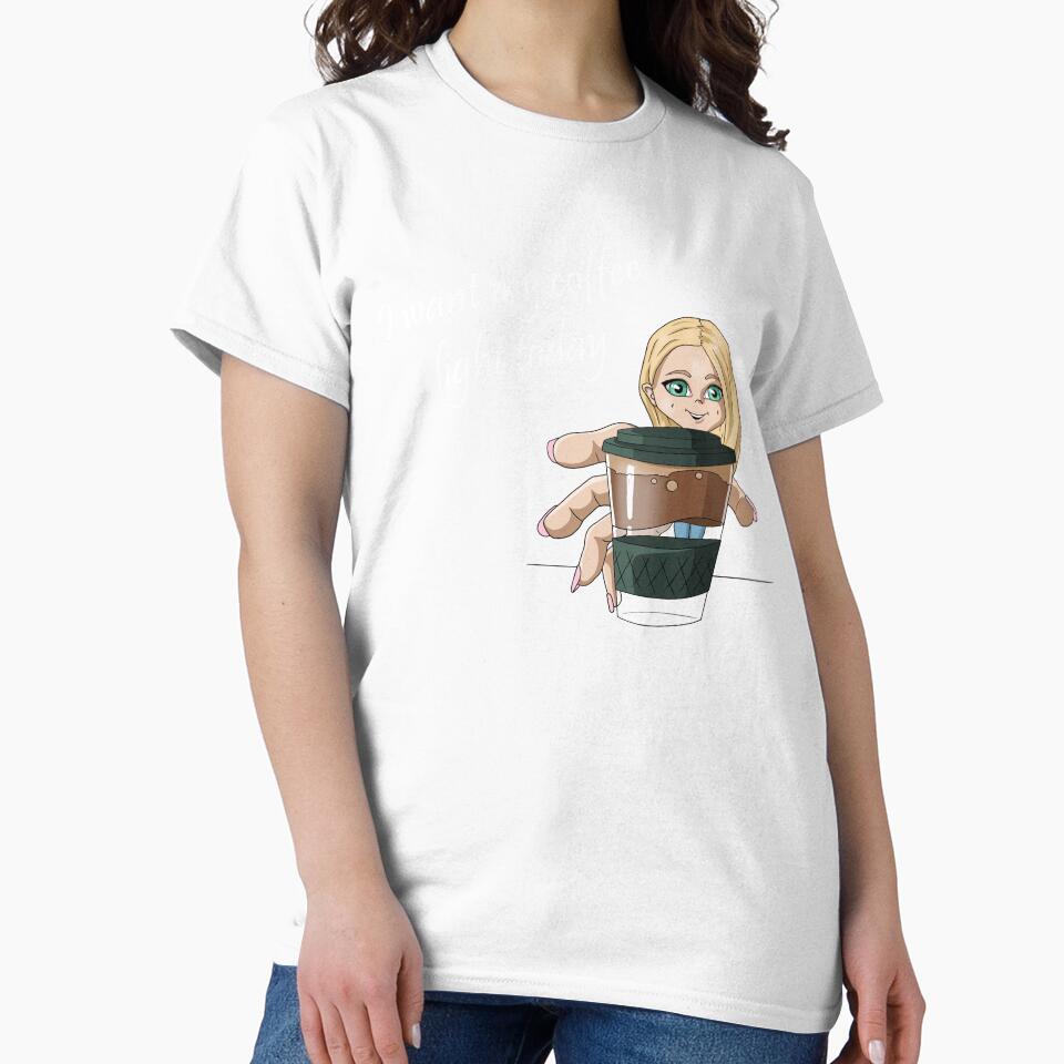 I want my coffee light today by Adzaart