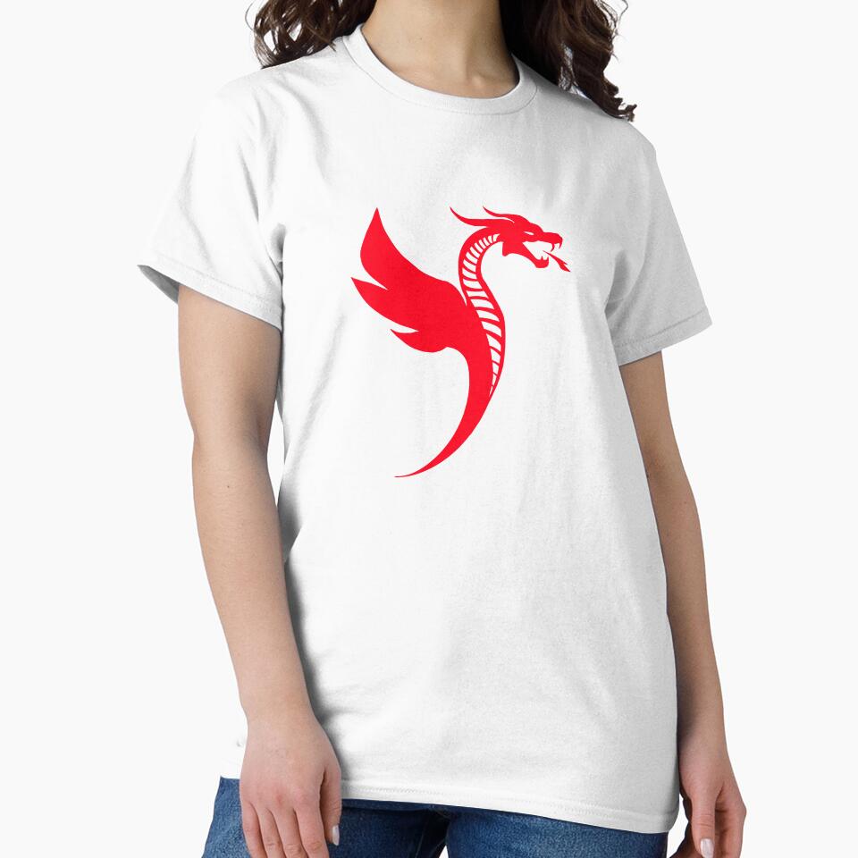 Fire Dragon by Mark-V-Art T-Shirts, Hoodie, Sweatshirt | BlankRebels.com (Image 2)