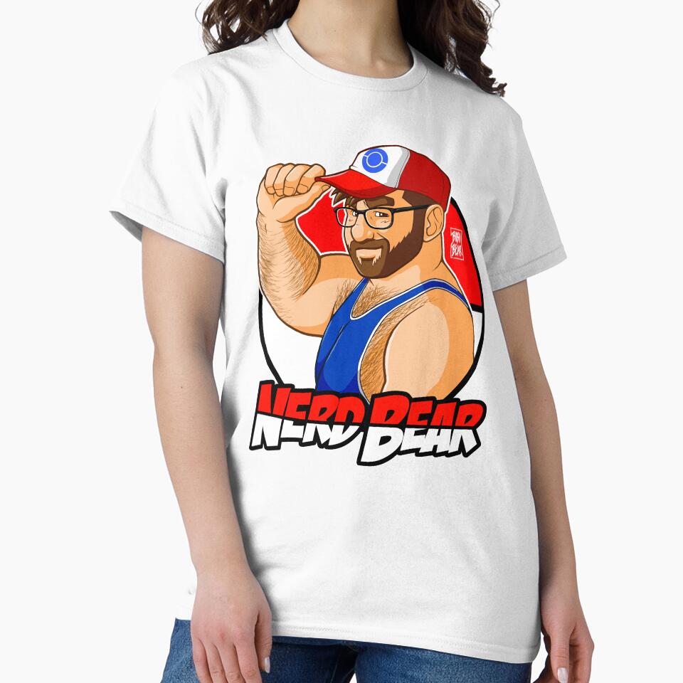 NERD BEAR - DARK BEARD by bobobear T-Shirts, Hoodie, Sweatshirt | BlankRebels.com (Image 2)
