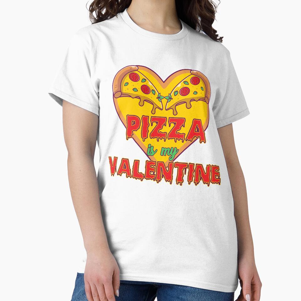 pizza is my valentine by Ashi17 T-Shirts, Hoodie, Sweatshirt | BlankRebels.com (Image 2)