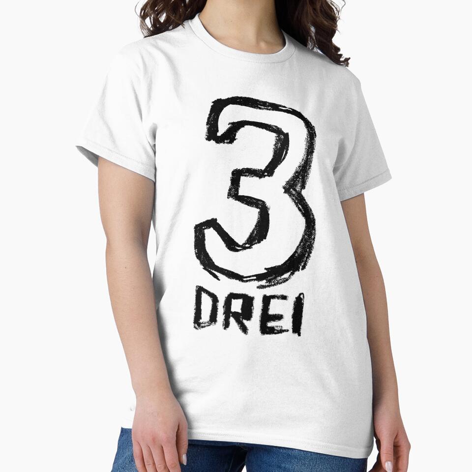 Number Three, German Number 3 by badlydrawnbabe
