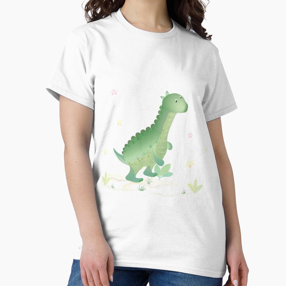 Dino Cuteness by Srisaranya T-Shirts, Hoodie, Sweatshirt | BlankRebels.com (Image 2)