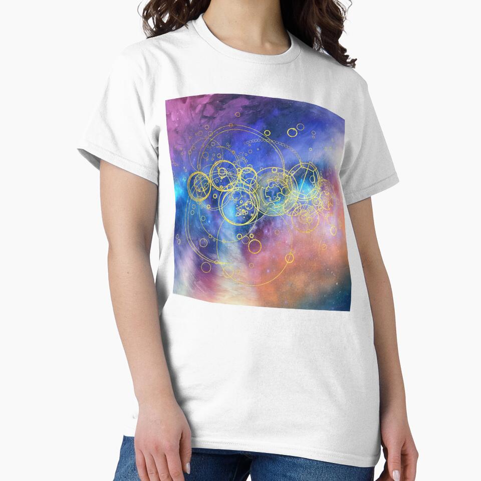 Time Lord Writing (13th Doctor Jodie Whittaker ) Chiffon Top by FringeGeeks T-Shirts, Hoodie, Sweatshirt (Image 2)