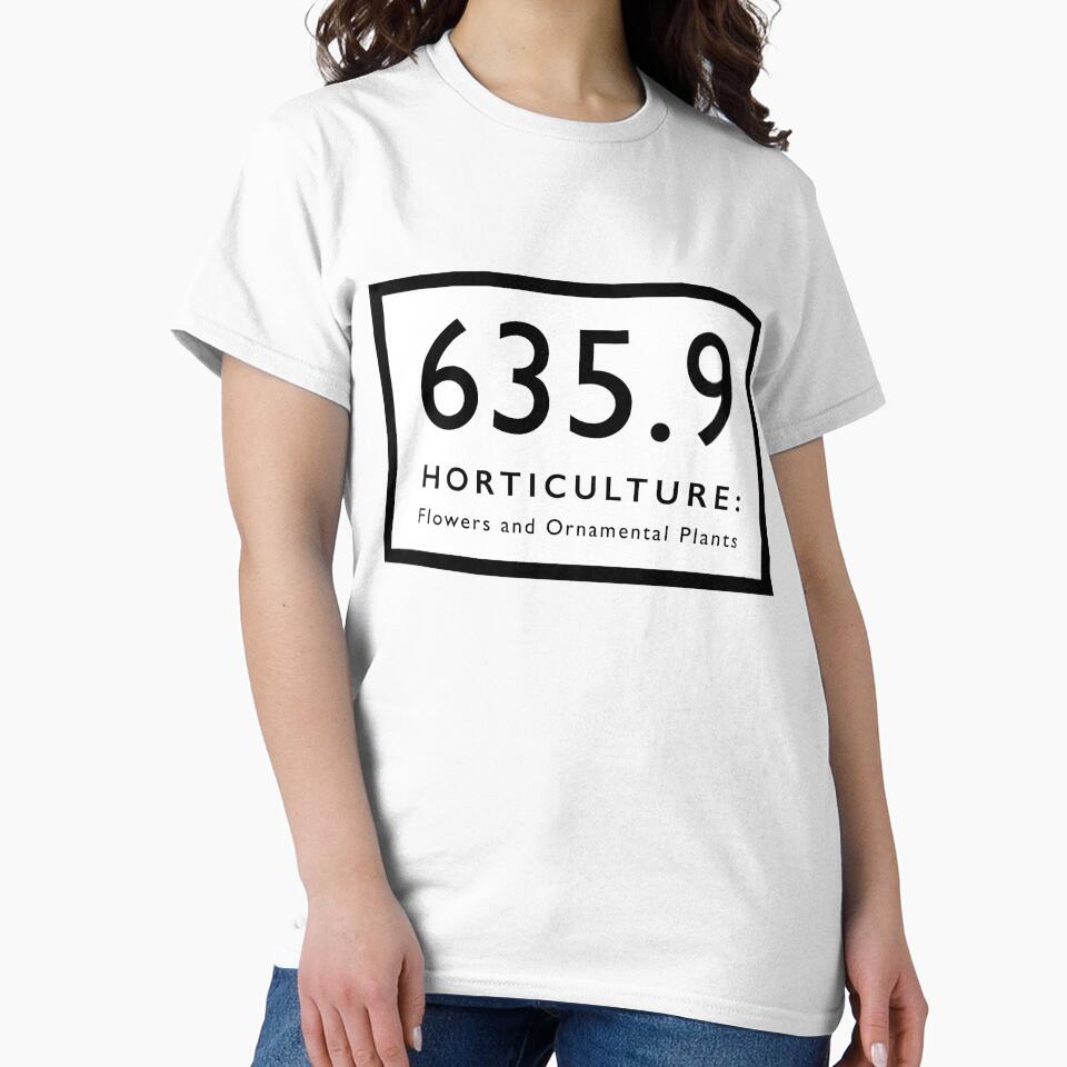 Plant Lovers — Library Call Number Repping by bearsdenbooks T-Shirts, Hoodie, Sweatshirt | BlankRebels.com (Image 2)