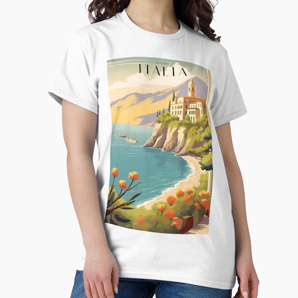 Retro Italy Travel Poster by deep-breath