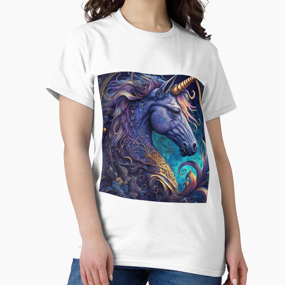 Unicorn art by JayaNayak T-Shirts, Hoodie, Sweatshirt | BlankRebels.com (Image 2)