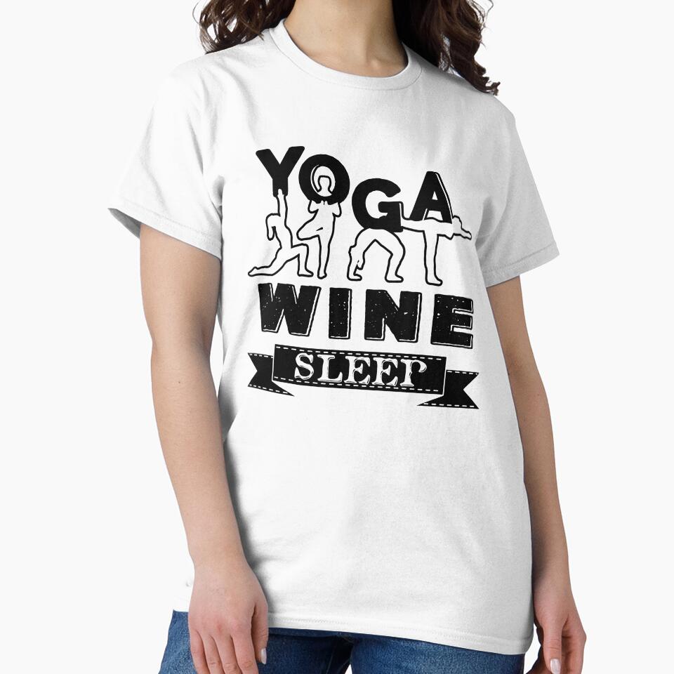 Yoga Wine Sleep T-Shirts, Hoodie, Sweatshirt