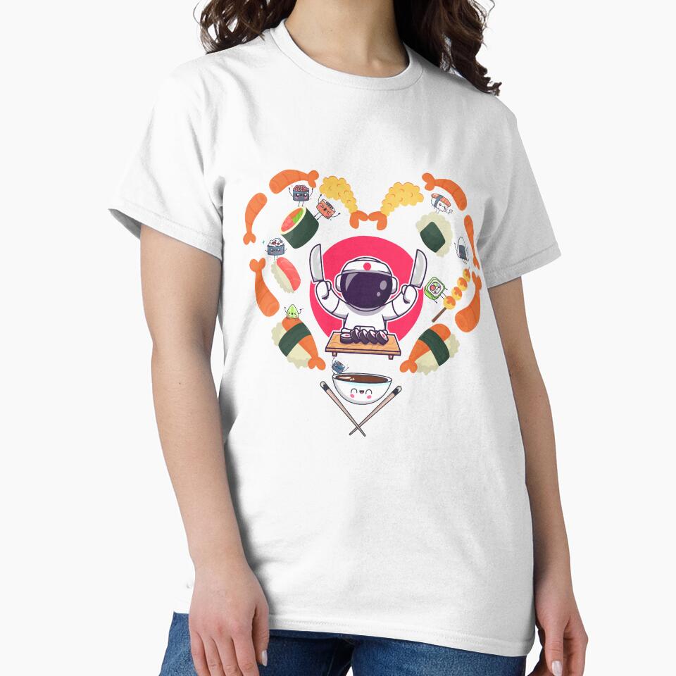 Sushi Lover Japan by BellaDesignArt T-Shirts, Hoodie, Sweatshirt | BlankRebels.com (Image 2)