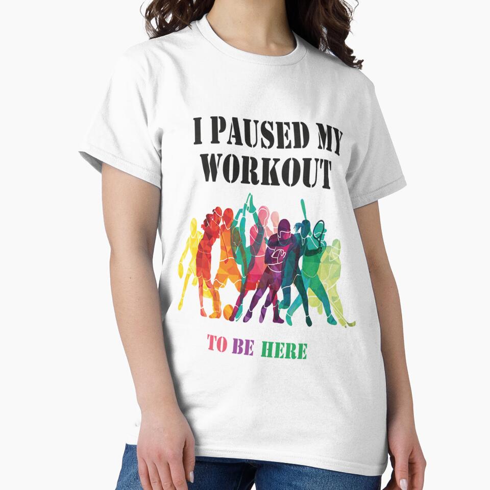 I Paused My Workout To Be Here,Gym,Fitness,Training,Workout,Motivation,Funny,Sarcastic,Passionate,Ex by... (Image 2)