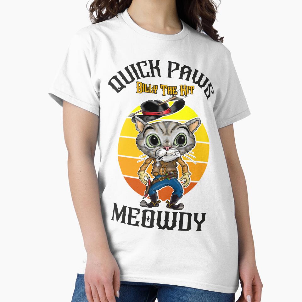 Meowdy Funny Cowboy Texan Cat Kitten Lover by Status71 T-Shirts, Hoodie, Sweatshirt | BlankRebels.com (Image 2)
