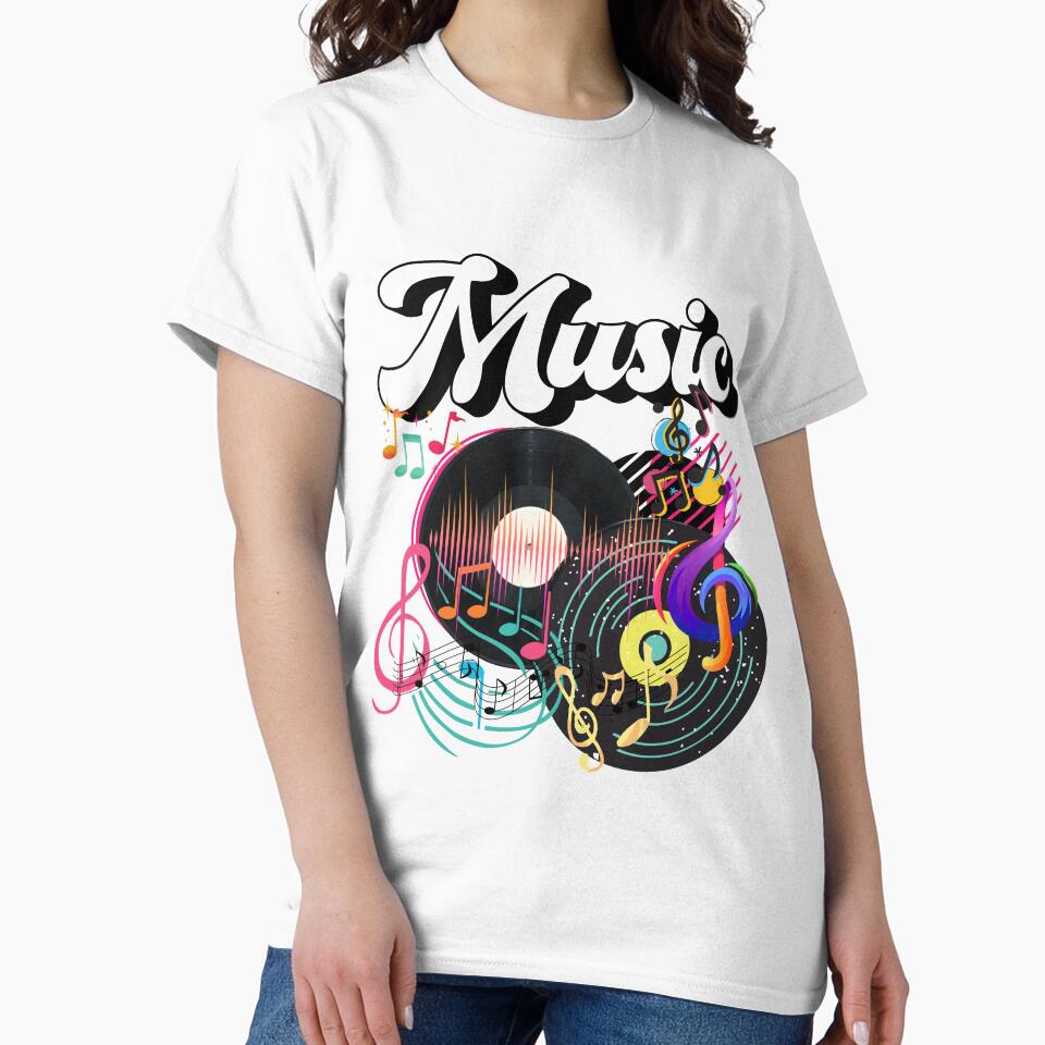 I love music by A6tan-graphiste T-Shirts, Hoodie, Sweatshirt | BlankRebels.com (Image 2)
