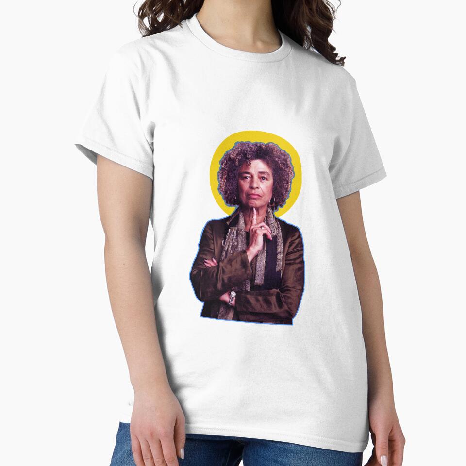 Angela Davis aesthetic art by Ilustra Club
