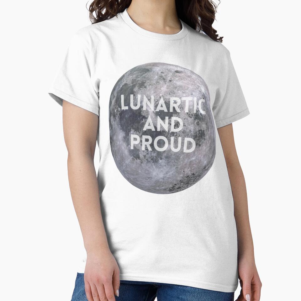 Moon Lunartic and Proud by littlenestlife T-Shirts, Hoodie, Sweatshirt | BlankRebels.com (Image 2)