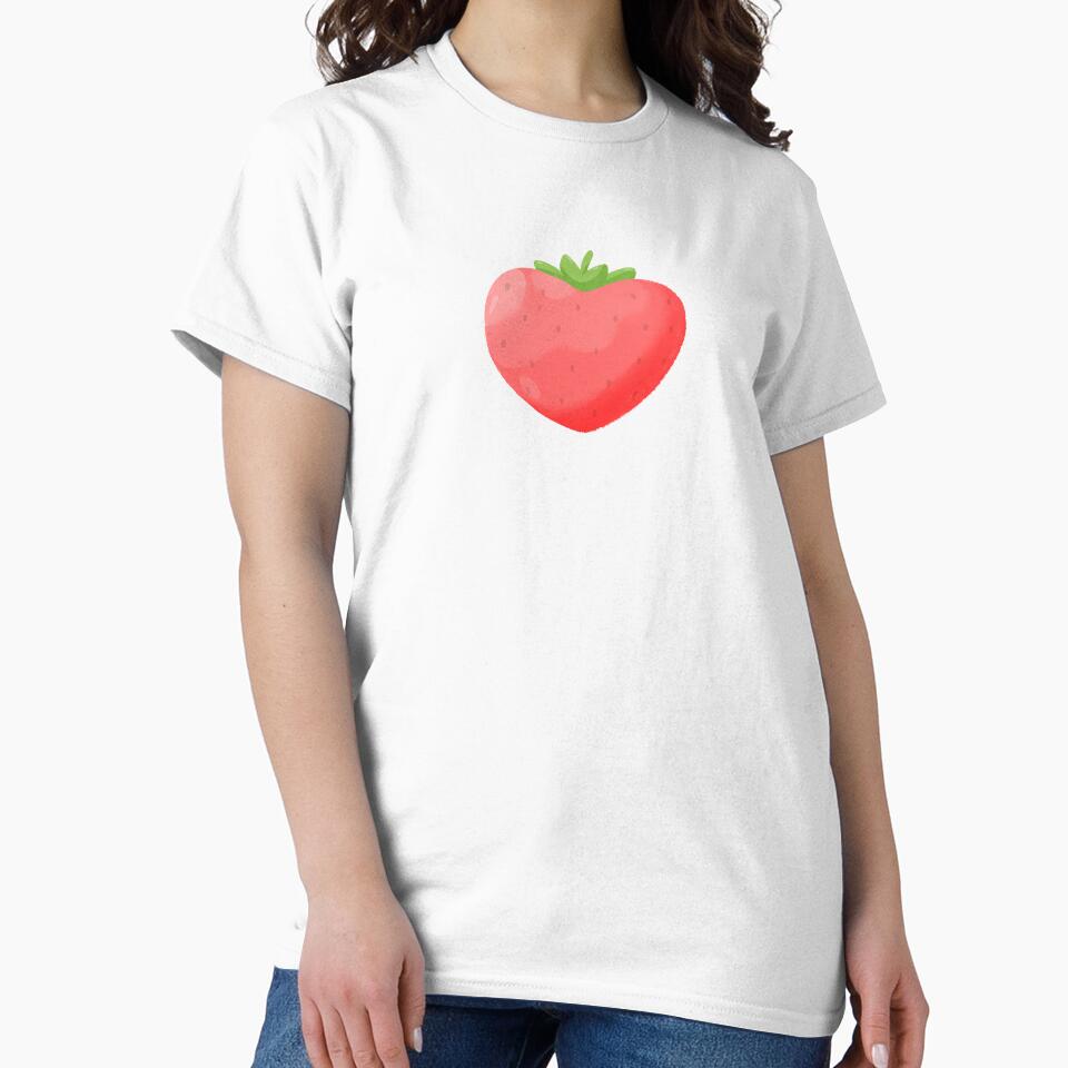 Heart Strawberry by gojibearstudio T-Shirts, Hoodie, Sweatshirt | BlankRebels.com (Image 2)