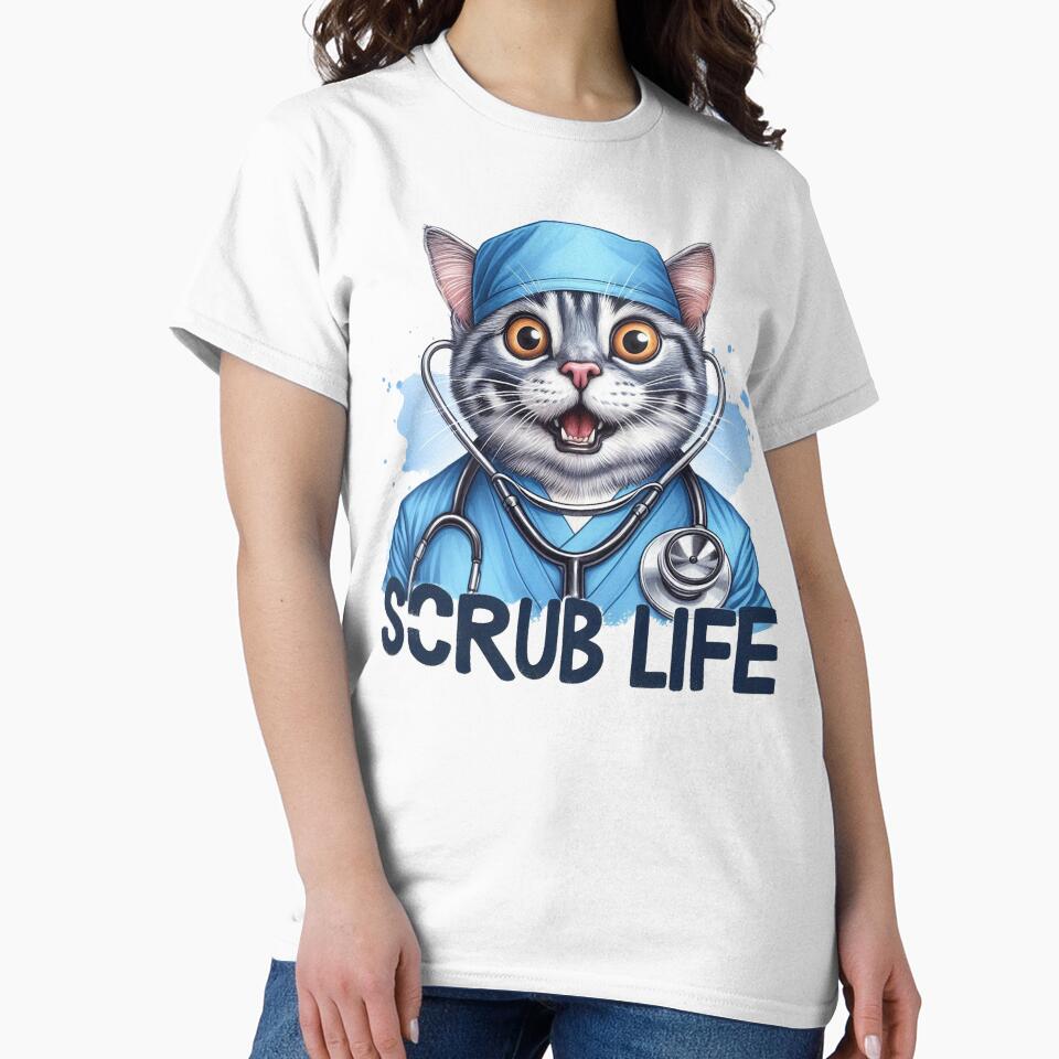 Sarcastic Nurse, Scrub Life Sarcastic Nurse by francous03 T-Shirts, Hoodie, Sweatshirt | BlankRebels.com (Image 2)