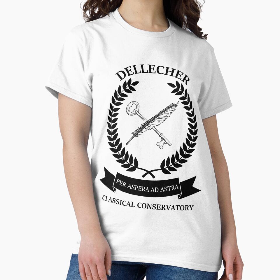 Dellecher Classical Conservatory Emblem by caanti T-Shirts, Hoodie, Sweatshirt | BlankRebels.com (Image 2)