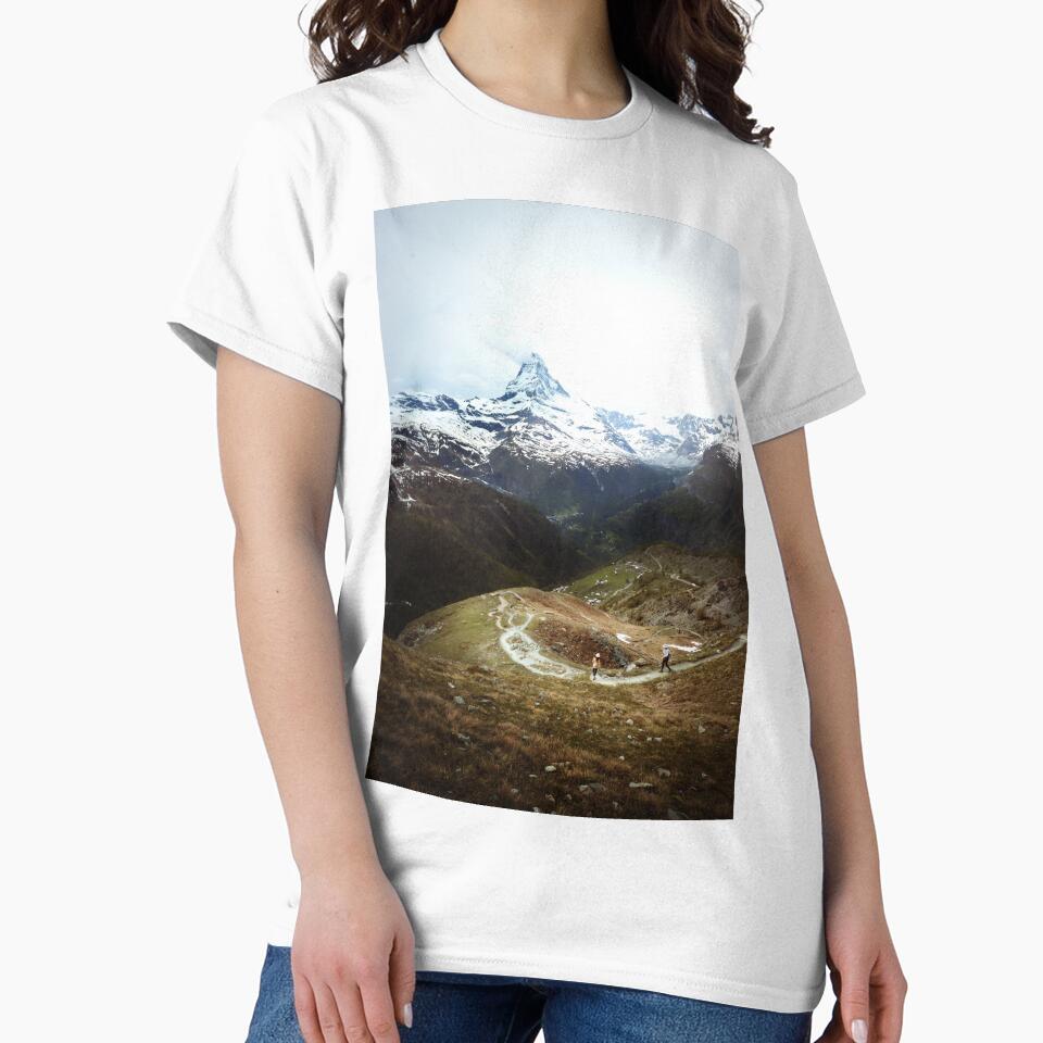 Beautiful Swiss Mountains by msro1 T-Shirts, Hoodie, Sweatshirt | BlankRebels.com (Image 2)