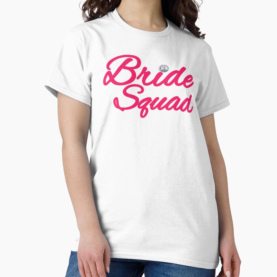 Bride Squad Bachelorette Party Diamond Desig by AlistWayDesign T-Shirts, Hoodie, Sweatshirt | BlankRebels.com (Image 2)