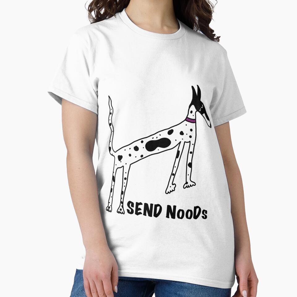 Greyhound - Send Noods by emmcgarvey T-Shirts, Hoodie, Sweatshirt | BlankRebels.com (Image 2)
