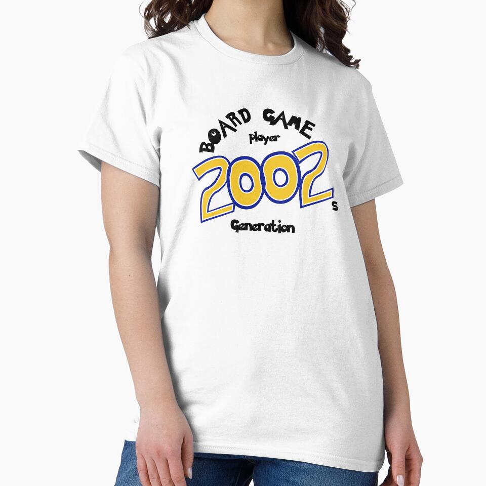 Board Game Player. 2002s Generation. by csalvati77 T-Shirts, Hoodie, Sweatshirt | BlankRebels.com (Image 2)
