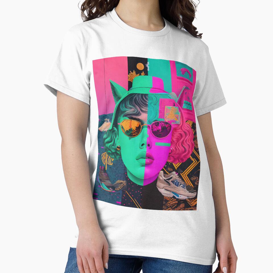 Neo Lady Liberty by Inéz  Ayvüx T-Shirts, Hoodie, Sweatshirt | BlankRebels.com (Image 2)