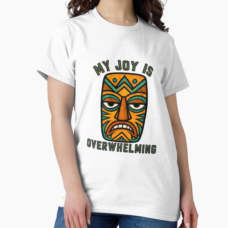Tiki Mask – My Joy Is Overwhelming by Icareis-Studios